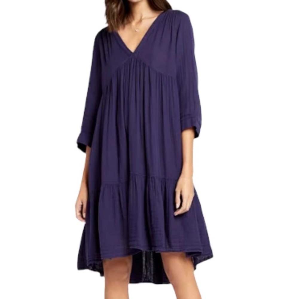 Dayton Cotton Gauze Midi Dress